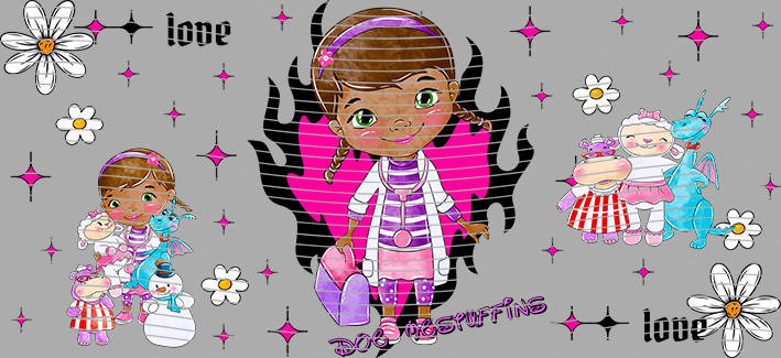 16oz Disney style-D-1107